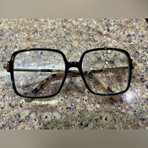 Tom Ford Black and Gold Reading Glasses